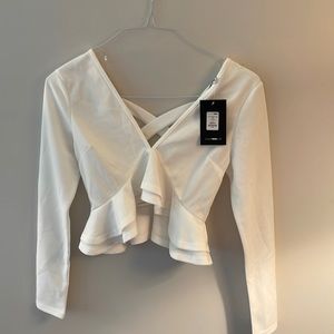 Long sleeve going out top